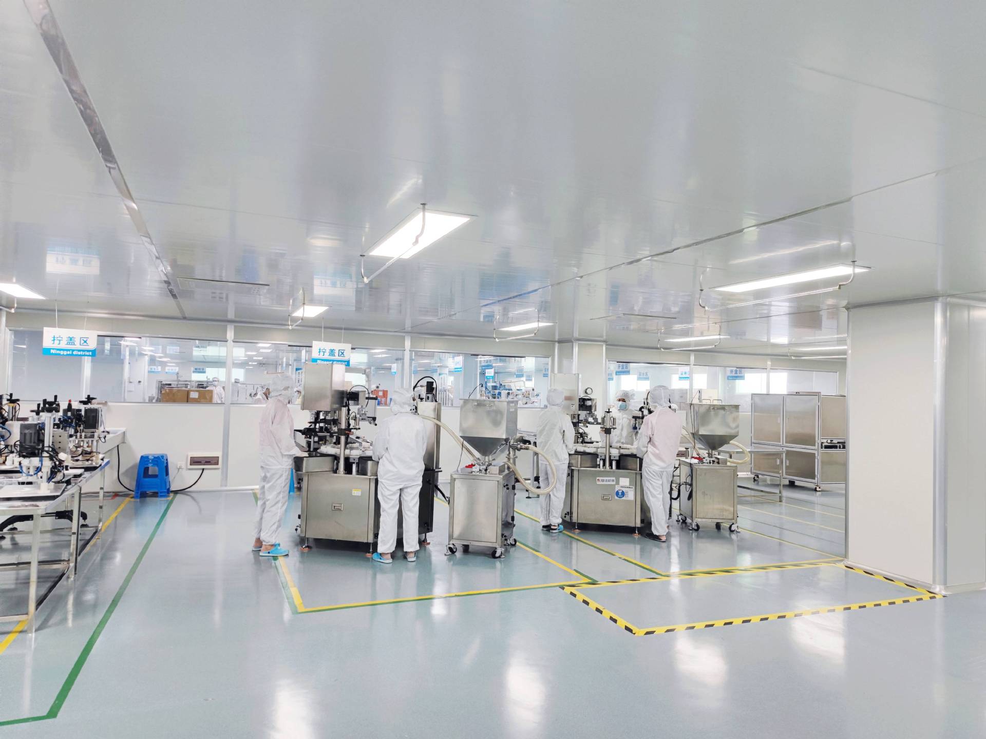 WBS production space overview